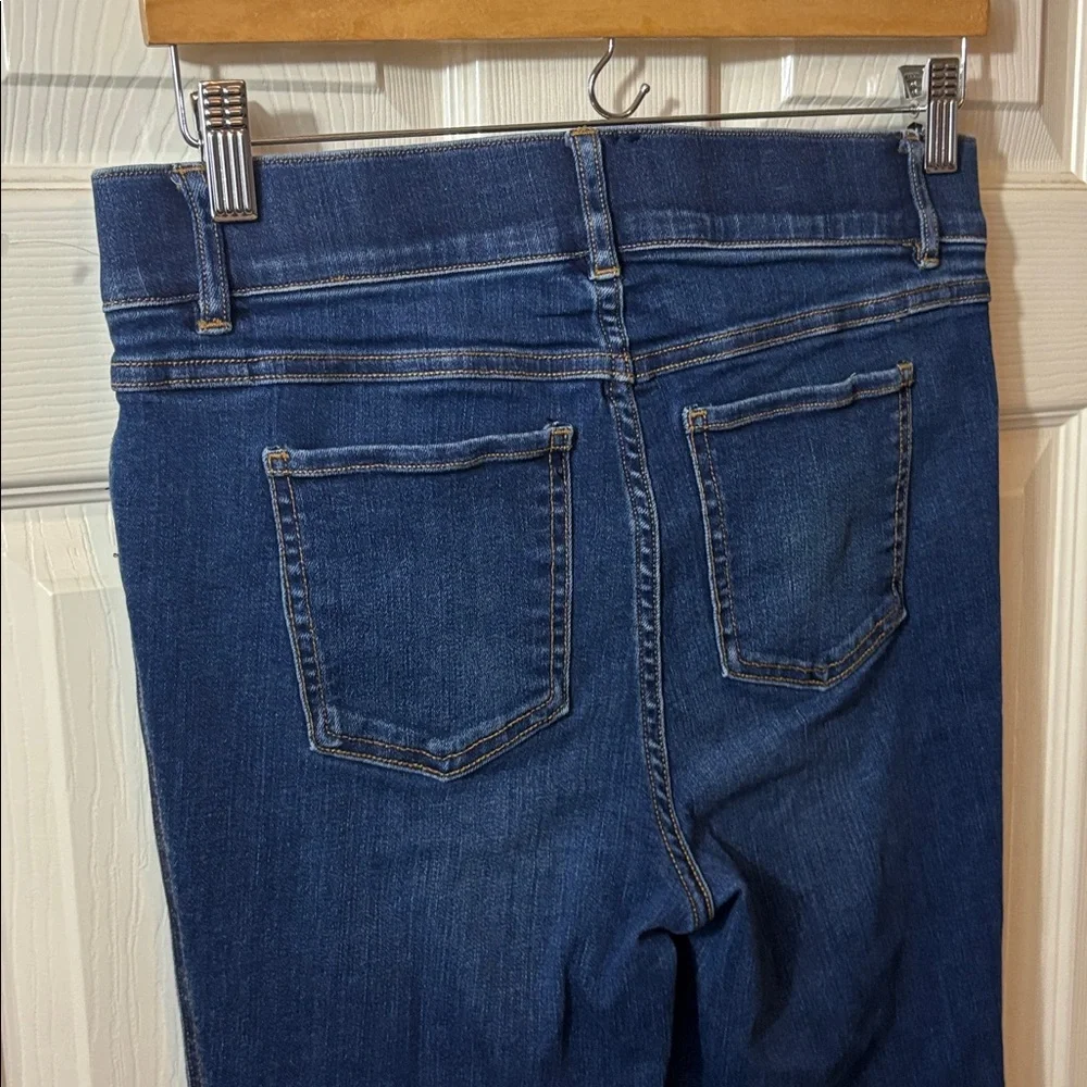 SPANX Dark Blue Wide Leg Jeans